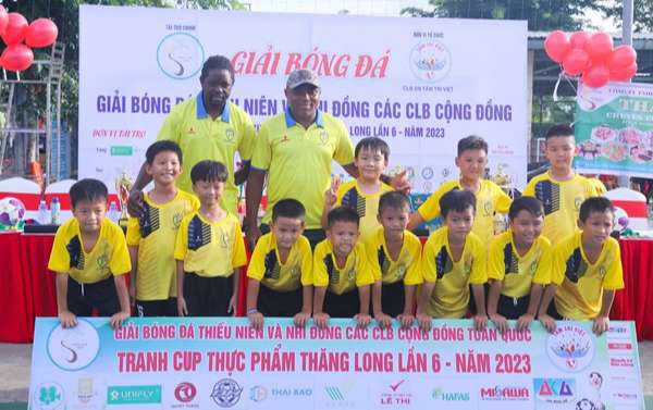 Khai mạc giải bóng đá Thiếu niên và Nhi đồng các clb cộng đồng toàn quốc tranh Cúp Thực Phẩm Thăng Long lần 6 - năm 2023