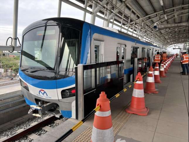Metro số 1 TPHCM sẵn sàng chạy thử nghiệm
