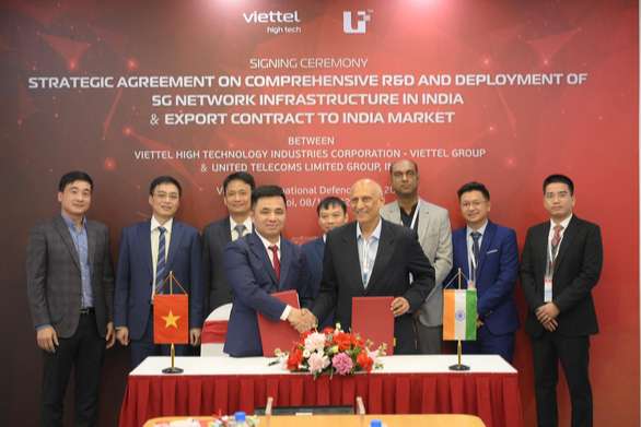 Hợp tác thử nghiệm mạng 5G và xuất khẩu thiết bị công nghệ cao sang Ấn Độ