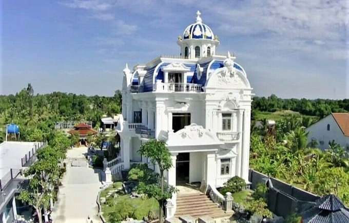 Biệt thự xây trái phép trên đất nông nghiệp