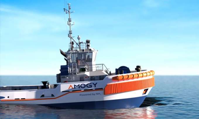 Mỹ sản xuất tàu chạy bằng amoniac đầu tiên