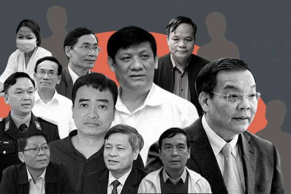 Những cán bộ cấp cao bị gục ngã bởi 