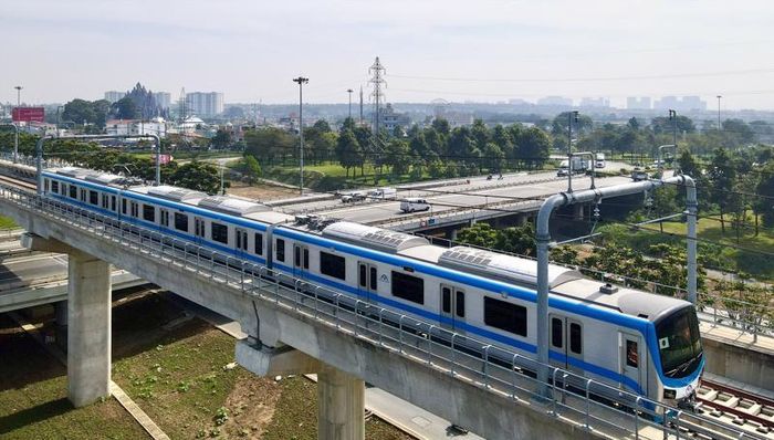 Metro số 1 Bến Thành - Suối Tiên chạy thử toàn tuyến trước dịp 2/9