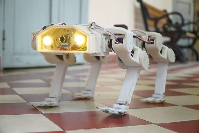 Robot chó cứu hộ tranh tài trên đất Mỹ