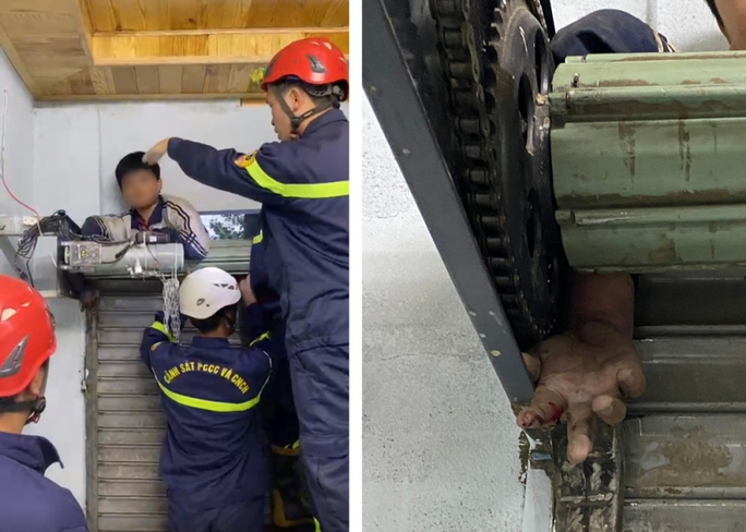 Nguyên nhân ban đầu vụ bé trai bị cửa cuốn đè tử vong