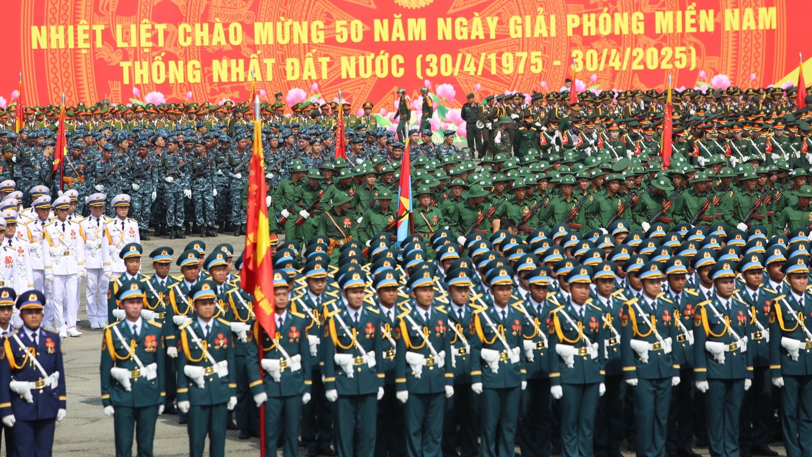 Trực tiếp Lễ Kỷ niệm 50 năm Ngày Giải phóng miền Nam, thống nhất đất nước